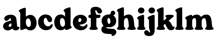 Chinook Regular Font LOWERCASE