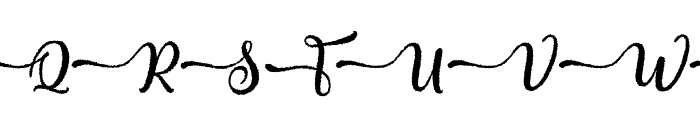 Chinthiya Distort Regular Font UPPERCASE