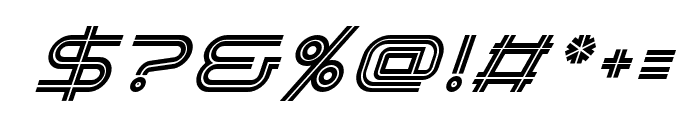 Chipen-ExpandedItalic Font OTHER CHARS