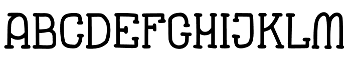 Chiprush Font UPPERCASE