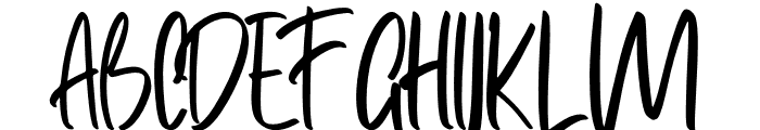 Chisila Font LOWERCASE