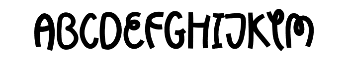 Chisp Font UPPERCASE