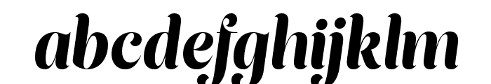 Chistelia Regular Font LOWERCASE