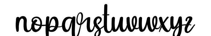 Chistmas Font LOWERCASE