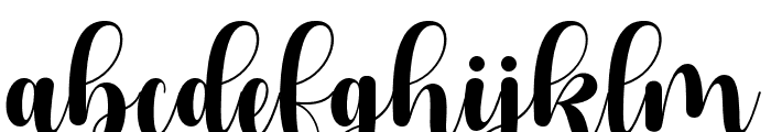 Chitta-Regular Font LOWERCASE