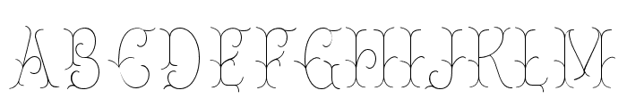 Chivels Inner Font UPPERCASE