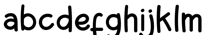 Chiyaw-Regular Font LOWERCASE