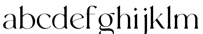 Chlara Typeface Regular Font LOWERCASE
