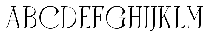 Chleona-Regular Font UPPERCASE