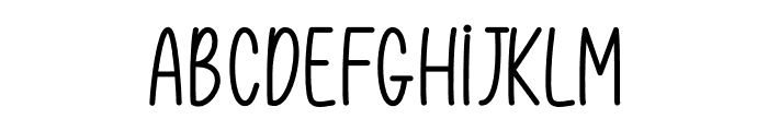 Chocho Crunch Font UPPERCASE