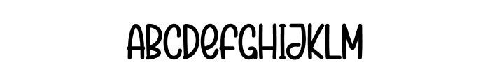 Choco Cake Font LOWERCASE