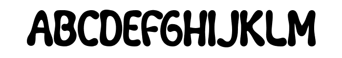 Choco Fantine Regular Font UPPERCASE