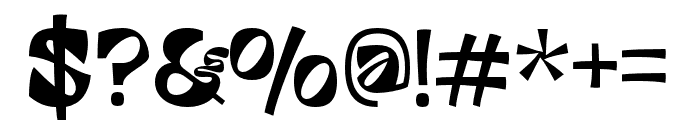 ChocoChoco-Regular Font OTHER CHARS