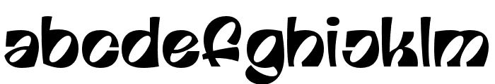 ChocoChoco-Regular Font LOWERCASE