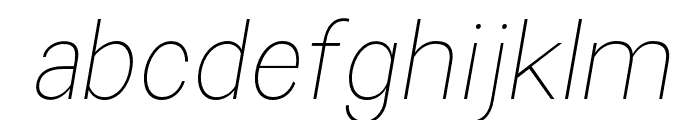 ChoiceSans-ExtraLightSlanted FONT