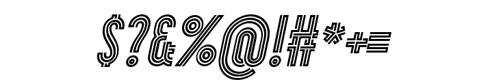 Chokana-Italic Font OTHER CHARS