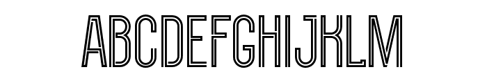 Chokana-Light Font UPPERCASE