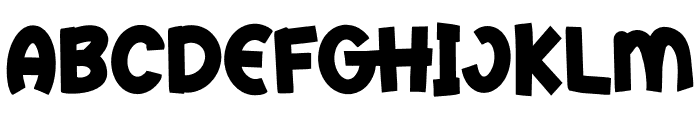 Choki Kighiro Font UPPERCASE