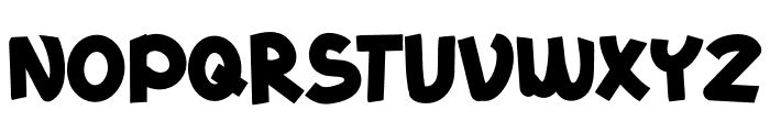 Choki Kighiro Font UPPERCASE