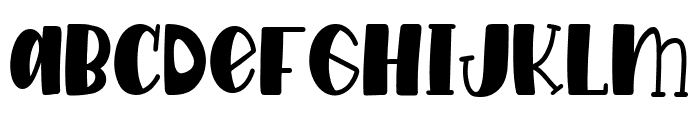 Cholatte Font LOWERCASE