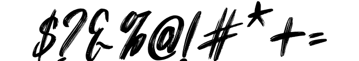 Chollistio-Italic Font OTHER CHARS