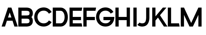 Chomend Font LOWERCASE