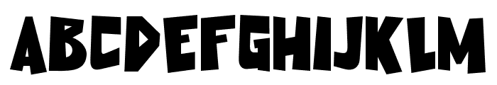 Chomiqy Regular Font UPPERCASE