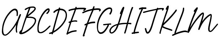 Chondent Font UPPERCASE