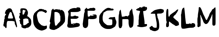 Chooku Regular Font UPPERCASE
