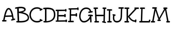 Choose Happy Regular Font LOWERCASE