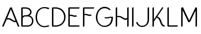 Chottour-Regular Font UPPERCASE