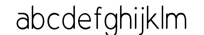 Chottour-Regular Font LOWERCASE