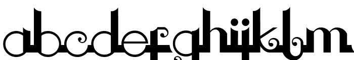 Chouphie Font LOWERCASE