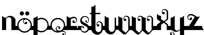Chouphie Font LOWERCASE