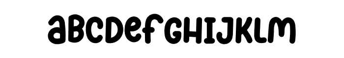 Chracker Bold Font LOWERCASE