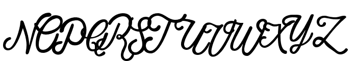 Christ-Regular Font UPPERCASE