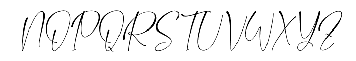 Christ White Italic Italic Font UPPERCASE