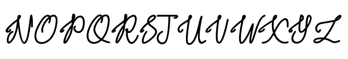Christalist Font UPPERCASE