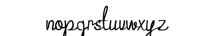 Christalist Font LOWERCASE