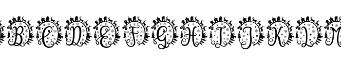 Christate Font UPPERCASE
