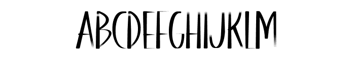 Christbrush Font UPPERCASE