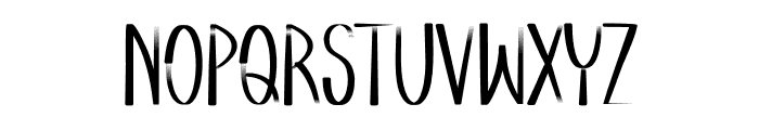 Christbrush Font LOWERCASE