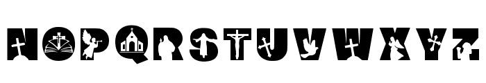 Christian Regular Font UPPERCASE