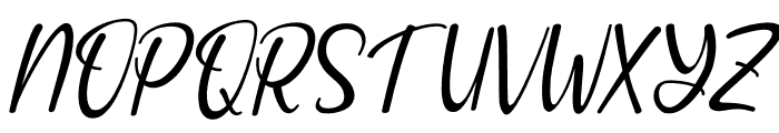 ChristianoItalic Italic Font UPPERCASE