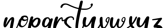 Christin-Italic Font LOWERCASE