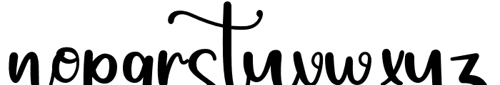 Christin-Regular Font LOWERCASE