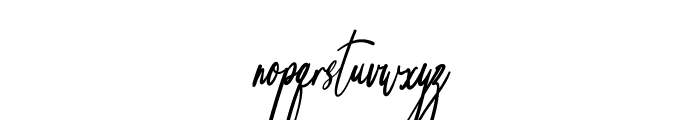 Christina Kidston Regular Font LOWERCASE