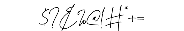 Christina Signature Font OTHER CHARS