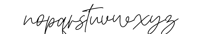 Christina Signature Font LOWERCASE