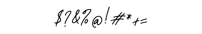 Christine Signature Font OTHER CHARS